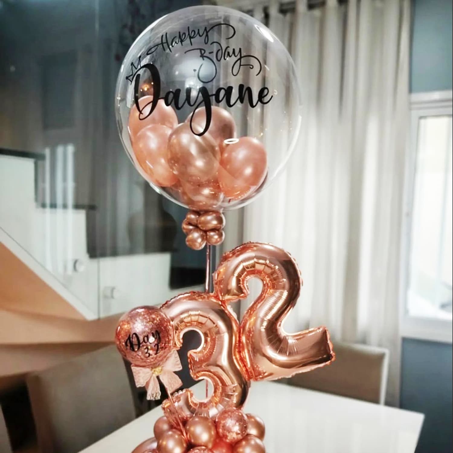 Custom/personalised party décor
